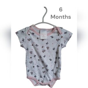 Chikitoe cat print‎ bodysuit